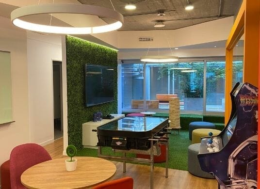 Aconif renovación oficinas desarrollo sustentable sostenible LABS XD